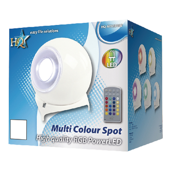HQ-MOOD002 Multicolour vloerspot Verpakking foto